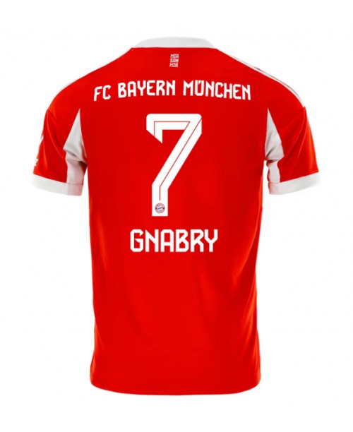 Günstige Bayern Munich Serge Gnabry #7 Heimtrikot 2025-26 Kurzarm Günstige Bayern Munich Serge Gnabry #7 Heimtrikot 2025-26 Kurzarm